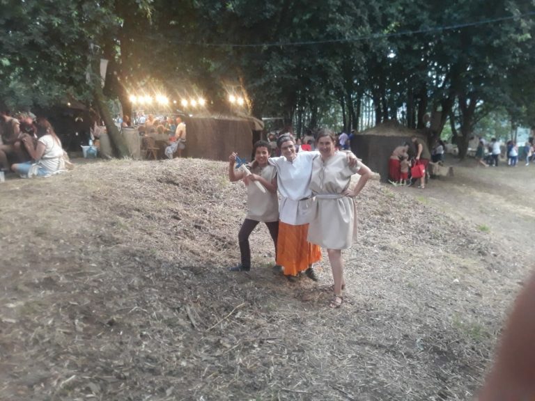 Luís, Sofía e Gina no Galaicoi