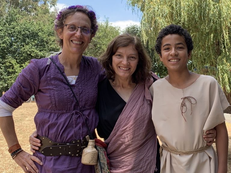 Luís, Laura e Gloria no Galaicoi